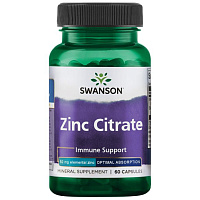 Zinc Citrate 50mg, 60капсул